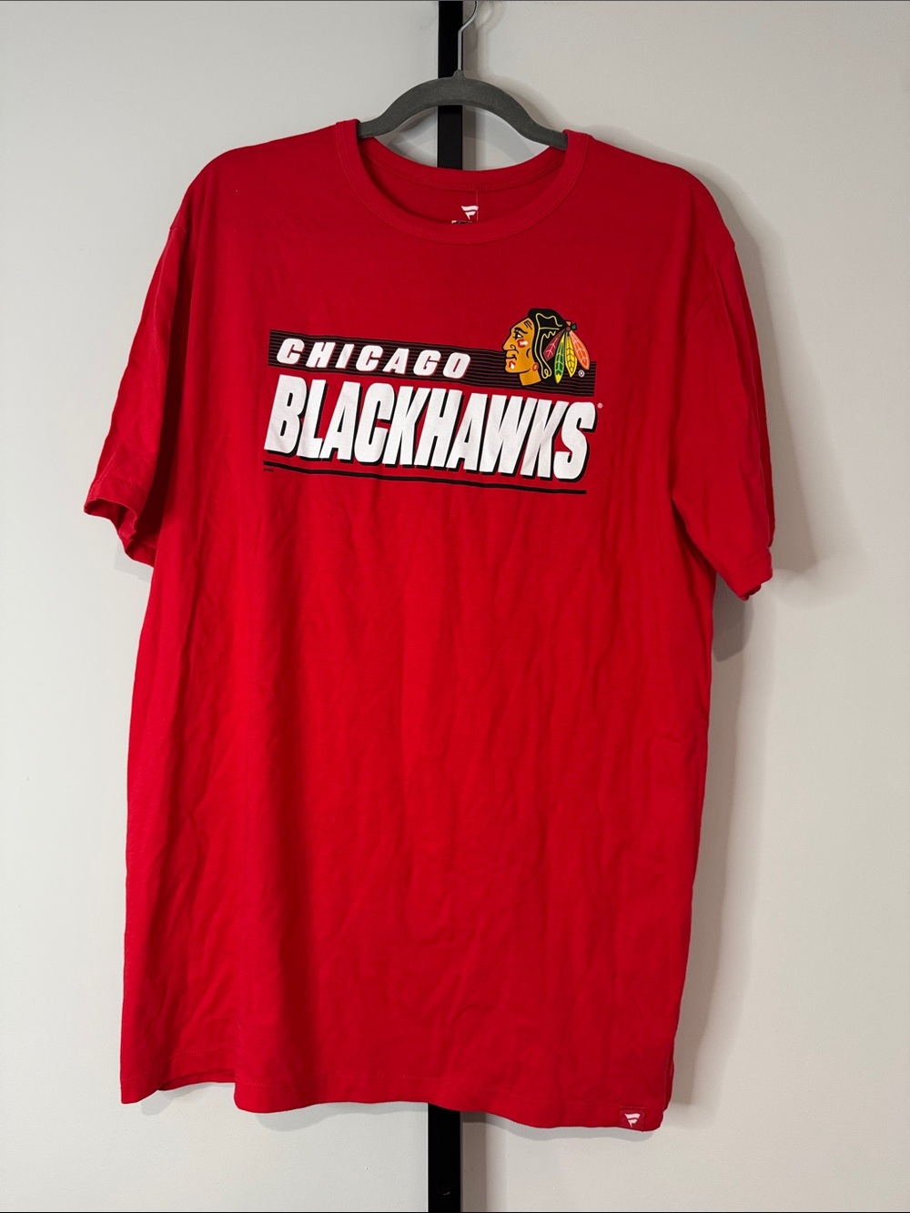 Fanatics Chicago Blackhawks Red Graphic Tee Men’s Large L New NWT